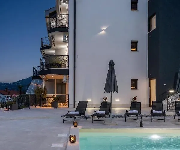 Adriatic, Chiara With Swimming Pool, Children Playground And Gameing For Adult Ičići