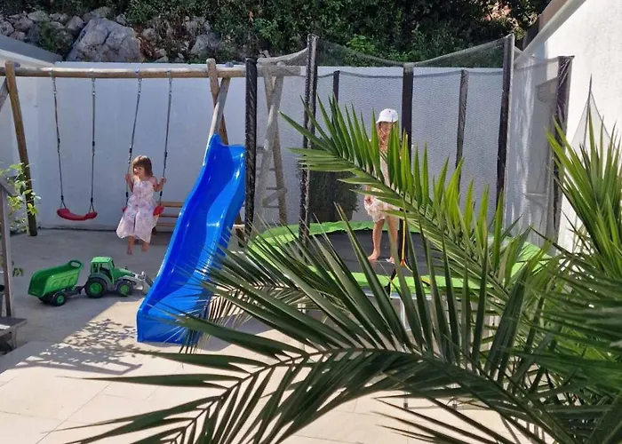 Lejlighed Adriatic, Chiara With Swimming Pool, Children Playground And Gameing For Adult